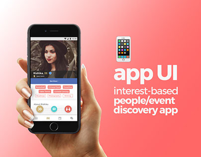MYOLO - People & Event Discovery App UI