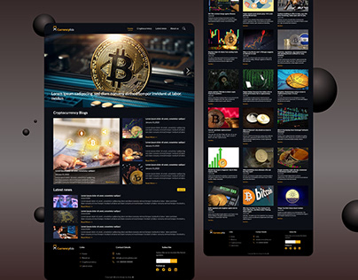 UI/UX Website Design For "Currencykida.com" Blogging
