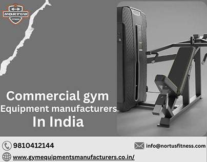 Commercial gym equipments manufacturers in india