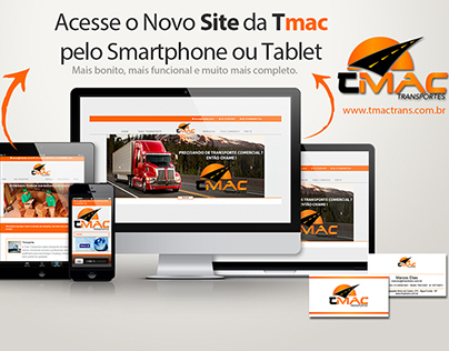 Tmac Transportes | Web Site