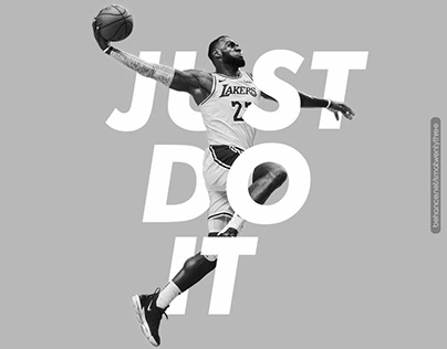 LeBron James Nike Poster