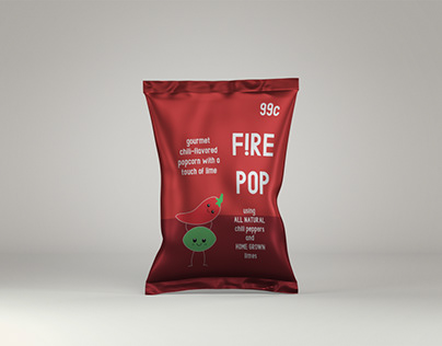 F!RE POP Packaging Design