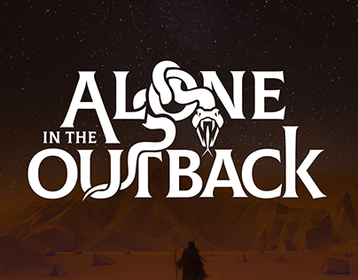 Logo game "Alone in the outback"