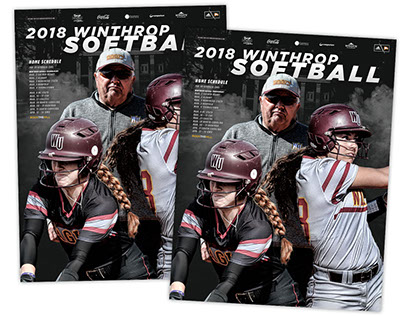Winthrop Spring Sports Posters 2018