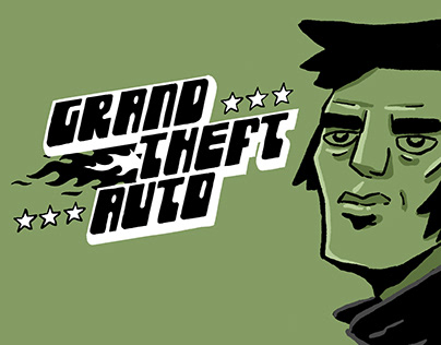 Grand Theft Auto - Illustrations series