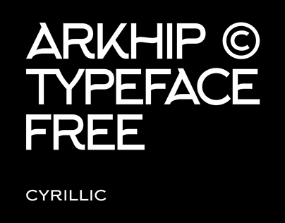 Arkhip Typeface Free
