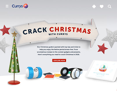 Christmas concept - Currys