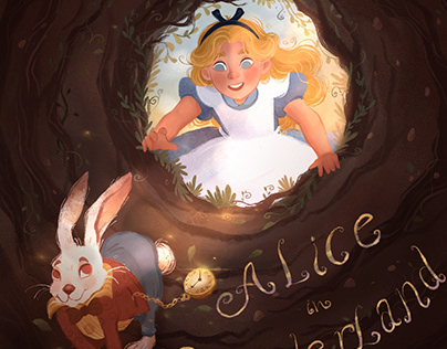 Alice in Wonderland: in the rabbit hole!