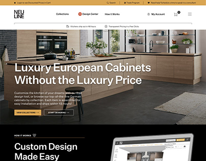 Neuline European-Style Cabinets