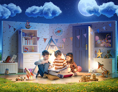 Bedtime Stories | CG ARTWORK