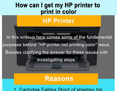 How To Get HP Printer To Print In Color