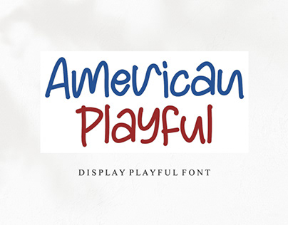 American Playful - Display Font
