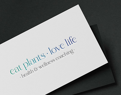 Eat Plants Love Life Branding Package