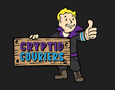 Cryptid Couriers Logo (2024)