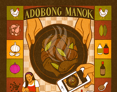 Personal Project 2022 - Adobong Manok Illustration