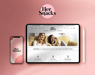 Her Snack Website- Ui/Ux Design