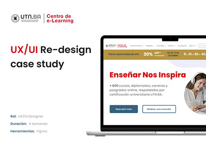 Centro de e-Learning UTN FRBA | Re-design case study