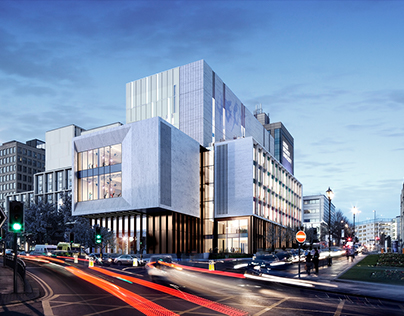 Leeds Beckett University - Creative Arts Building CGI
