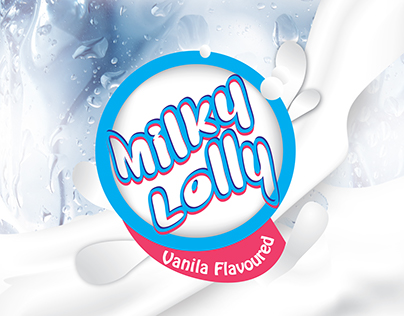 Label Design for Frozen Milky Pack