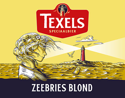 New Texels Dutch beer labels