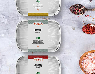Branding & Packageing design, Malika's