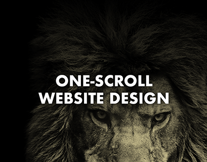 One-scroll Webpage Design