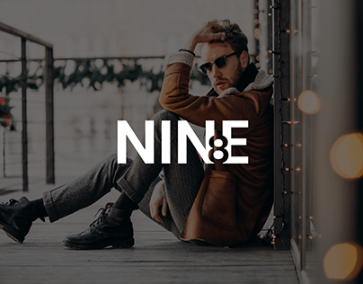 Logo case study for Ninety eight clothing brand