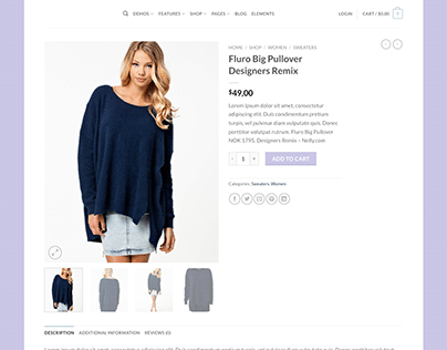 woocommerce Single Product page 02