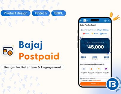 Bajaj Postpaid — A product design case study