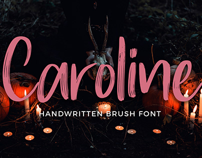 Caroline Handwritten Brush