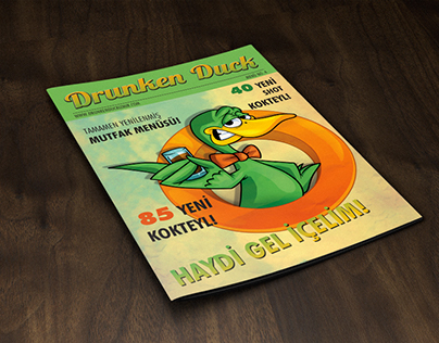 Drunken Duck Menu Design v3