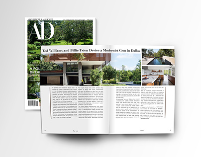 Architectural Digest Magazine Redesign