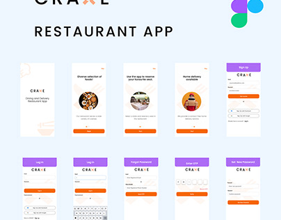 CRAVE | Dining and Delivery Restaurant App