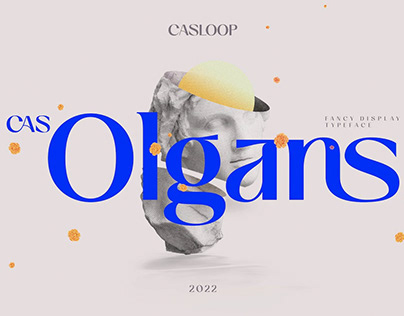 Cas Olgans Display Font