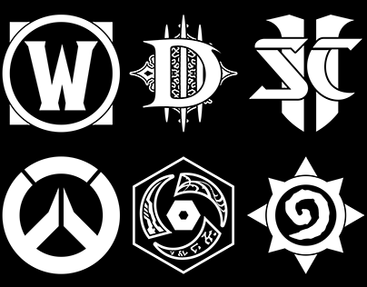 Blizzard Franchise Logos