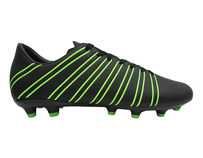 Madero Firm Ground Cleats - Black/Green