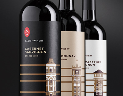 Babich Winery. Label design