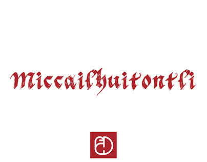 Miccailhuitontli - Cartel prehispánico