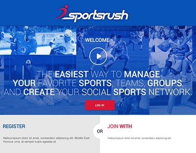 Sportsrush Social sports community proposal
