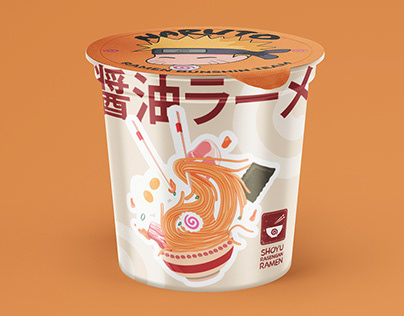 Ramen Cup Noodle illustration