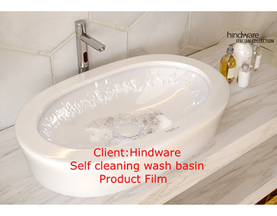 Hindware self cleaning wash basin (Dream Real)