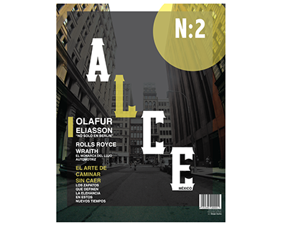 Diseño Editorial revista alce