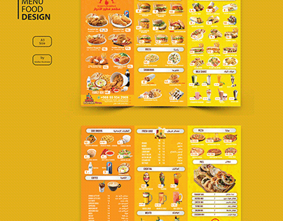 menu food design