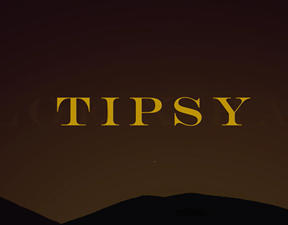 Chloe& Halle's song "Tipsy" Kinetic Typography Video