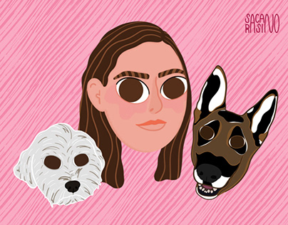 Ilustraciones personalizadas con mascotas