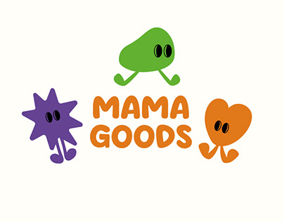 identity concept for a children's store mamagoods