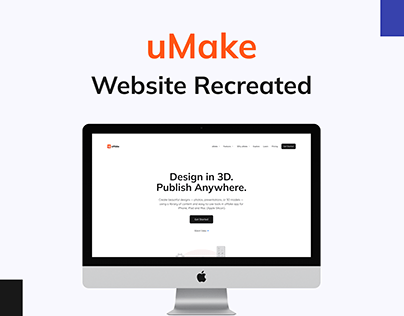 uMake Website Recreated Presentation