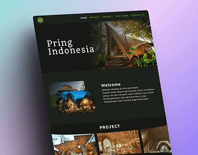 Landing Page For Pring Indonesia