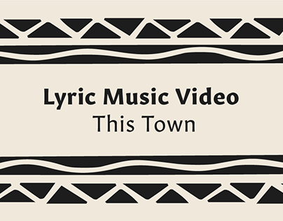 Lyric Music Video - This Town