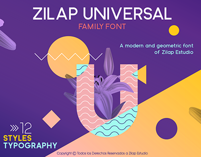ZILAP UNIVERSAL- Family Font
